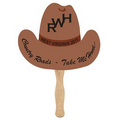 Single Side Cowboy Hat Shaped Fan